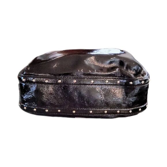 Pretty Vintage MICHAEL KORS Black Patent Leather Shoulder Bag - Picture 10 of 11